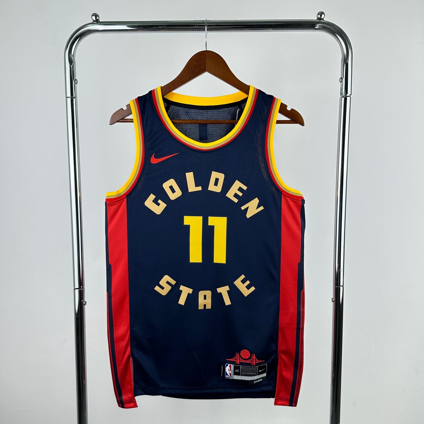 25th season Warriors City Edition 11#Thompson S-XXL