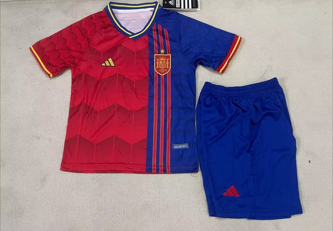25/26 Kids Spain Home Size 16~28