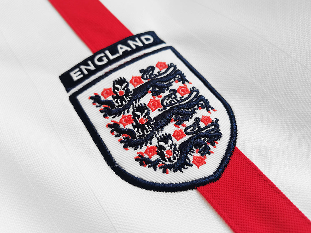 Retro 2002 England home long-sleeved shirt S-XXL7