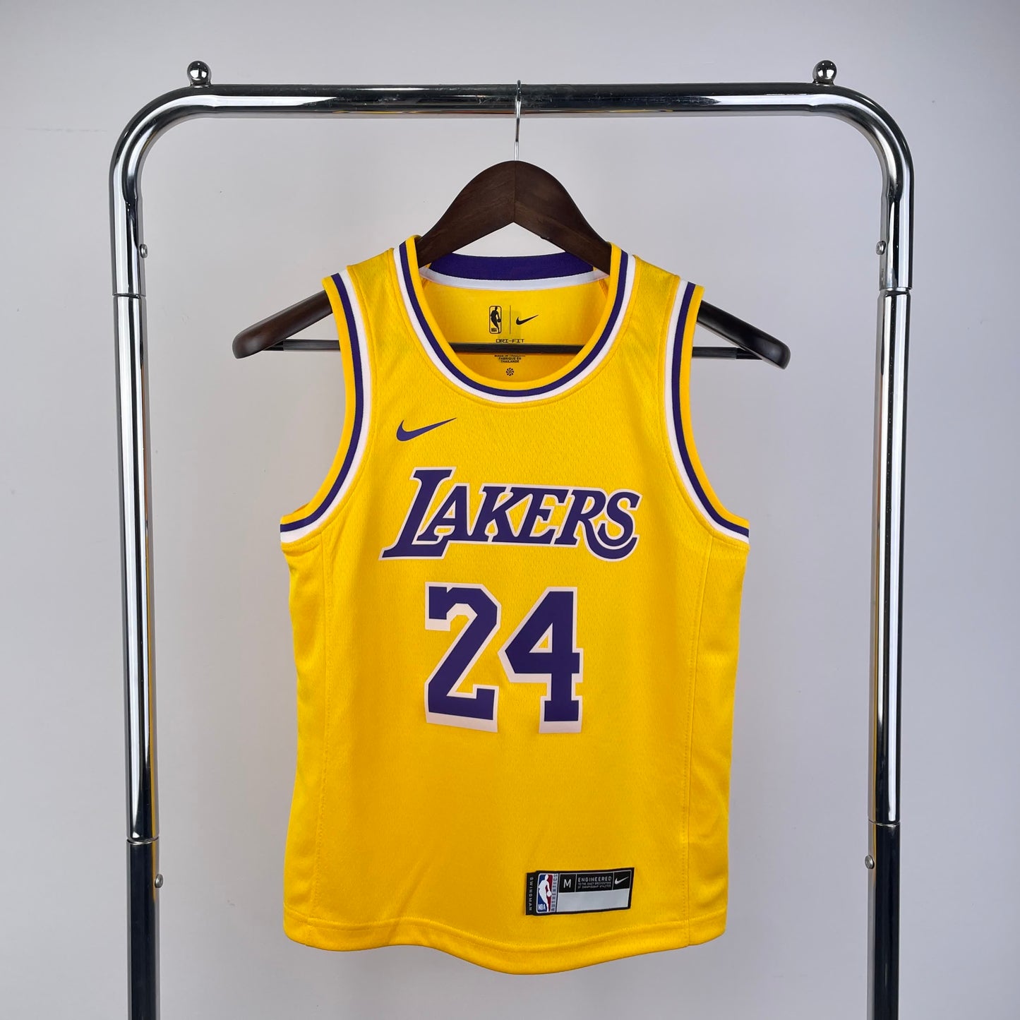 NBA Kids # Lakers Yellow No.24 Kobe