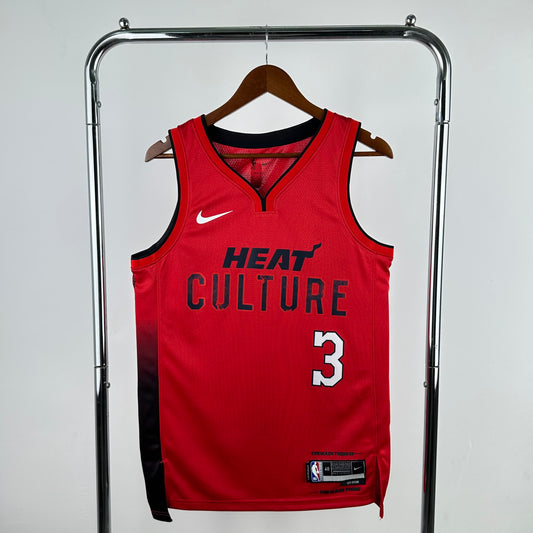 25th season Heat City Edition 3#WADE S-XXL