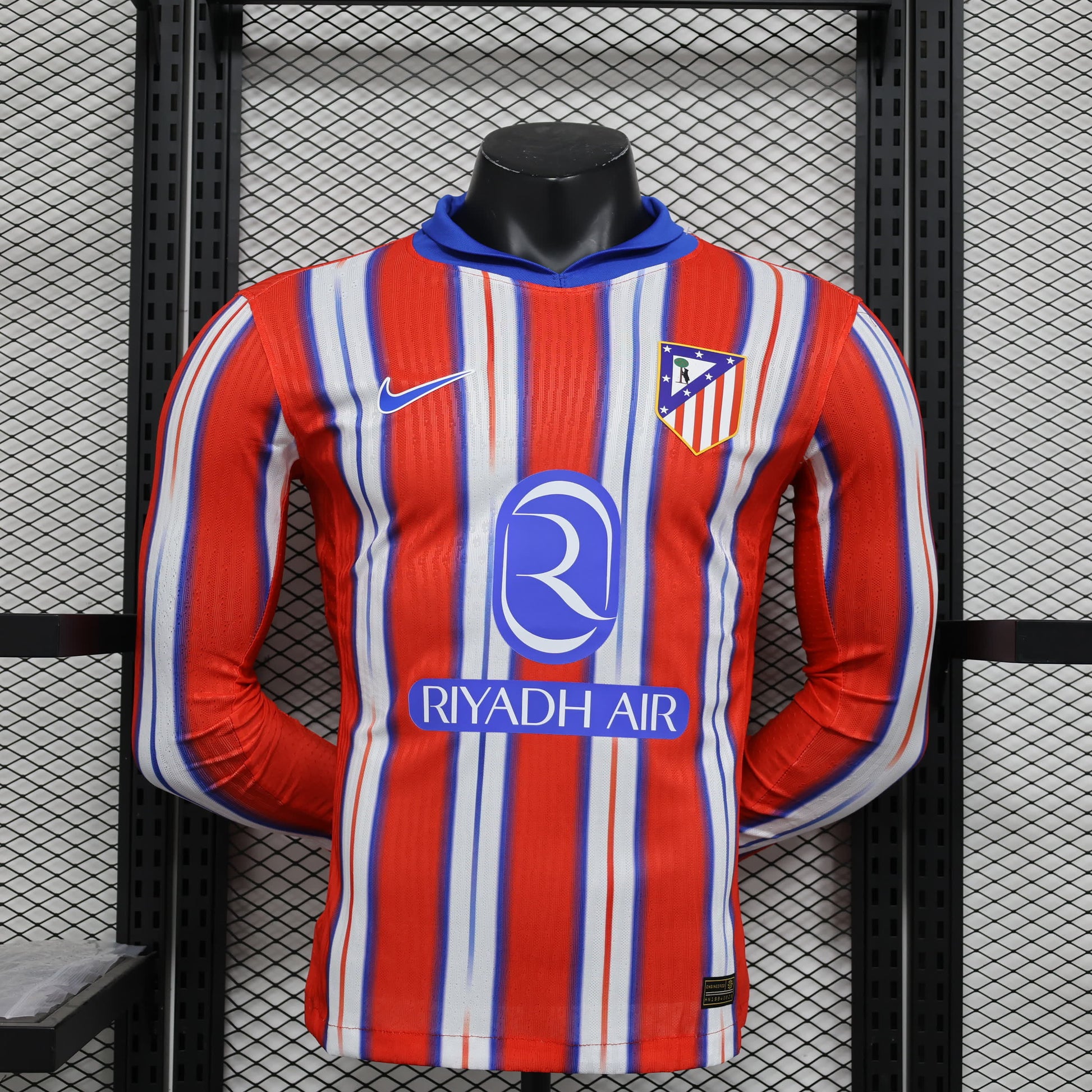 24/25 long sleeved Atletico Madrid home player version S-XXL