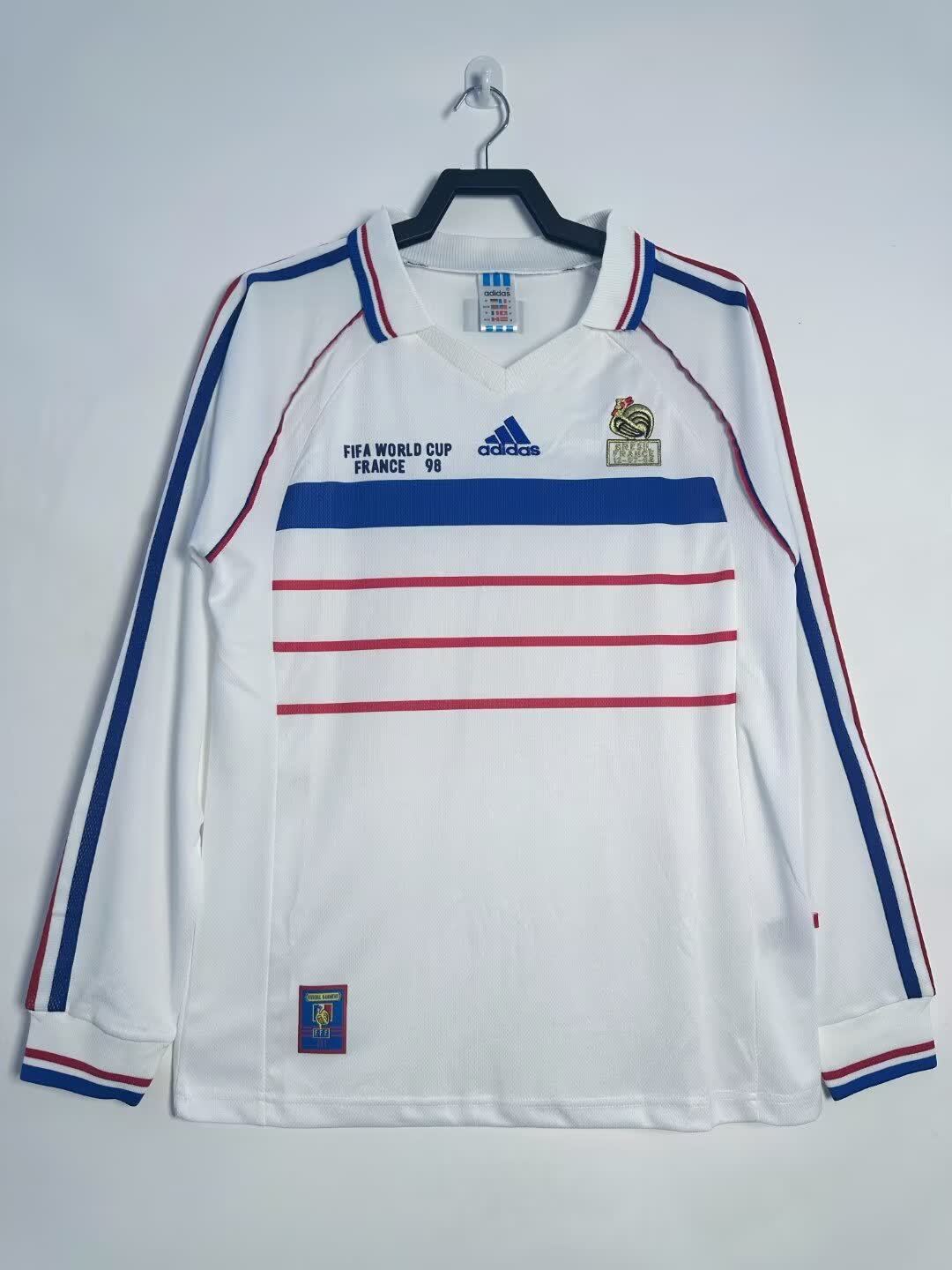 Retro 1998 France away long sleeved S-XXL