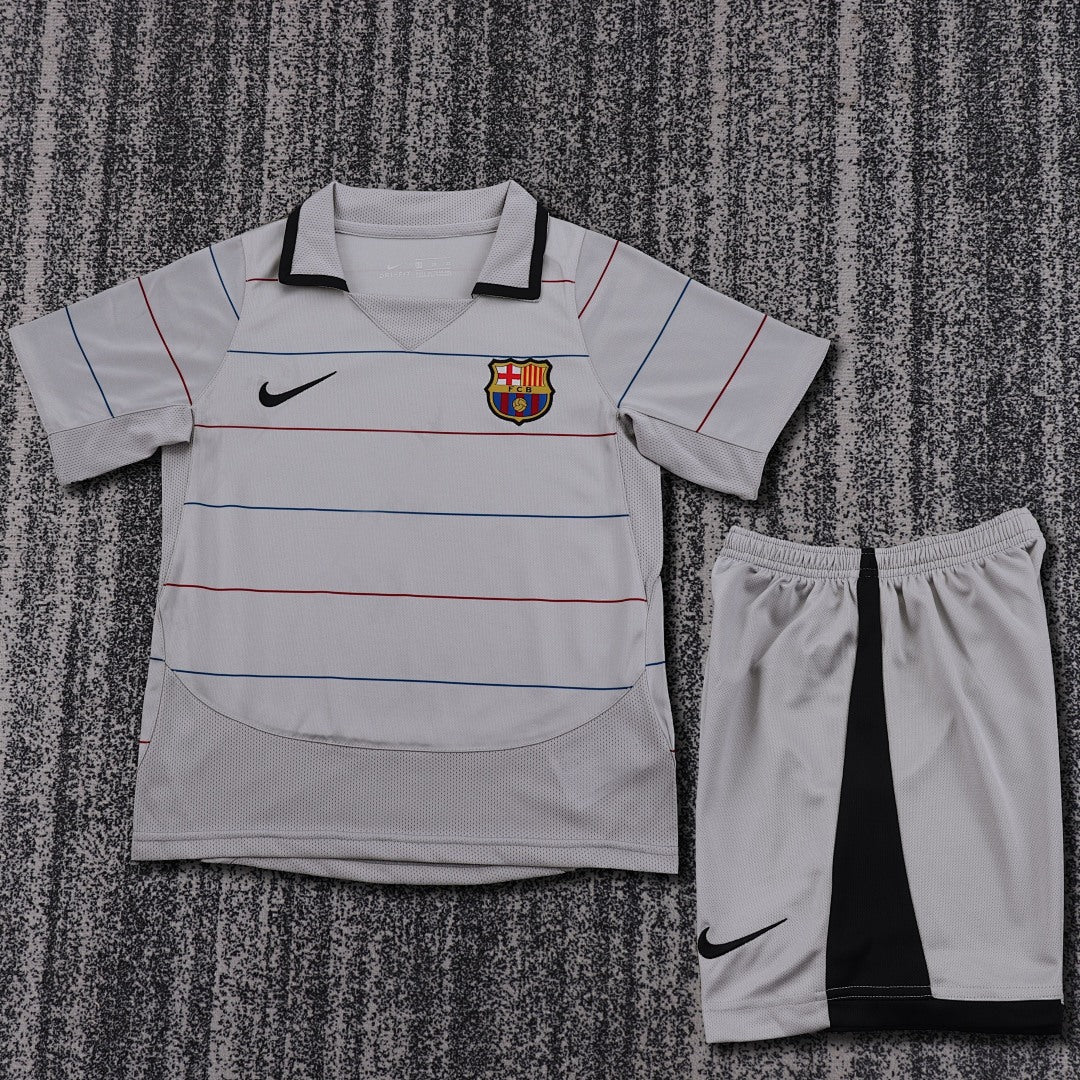 Retro Kids 2003/04 Barcelona away&amp;Size16-285