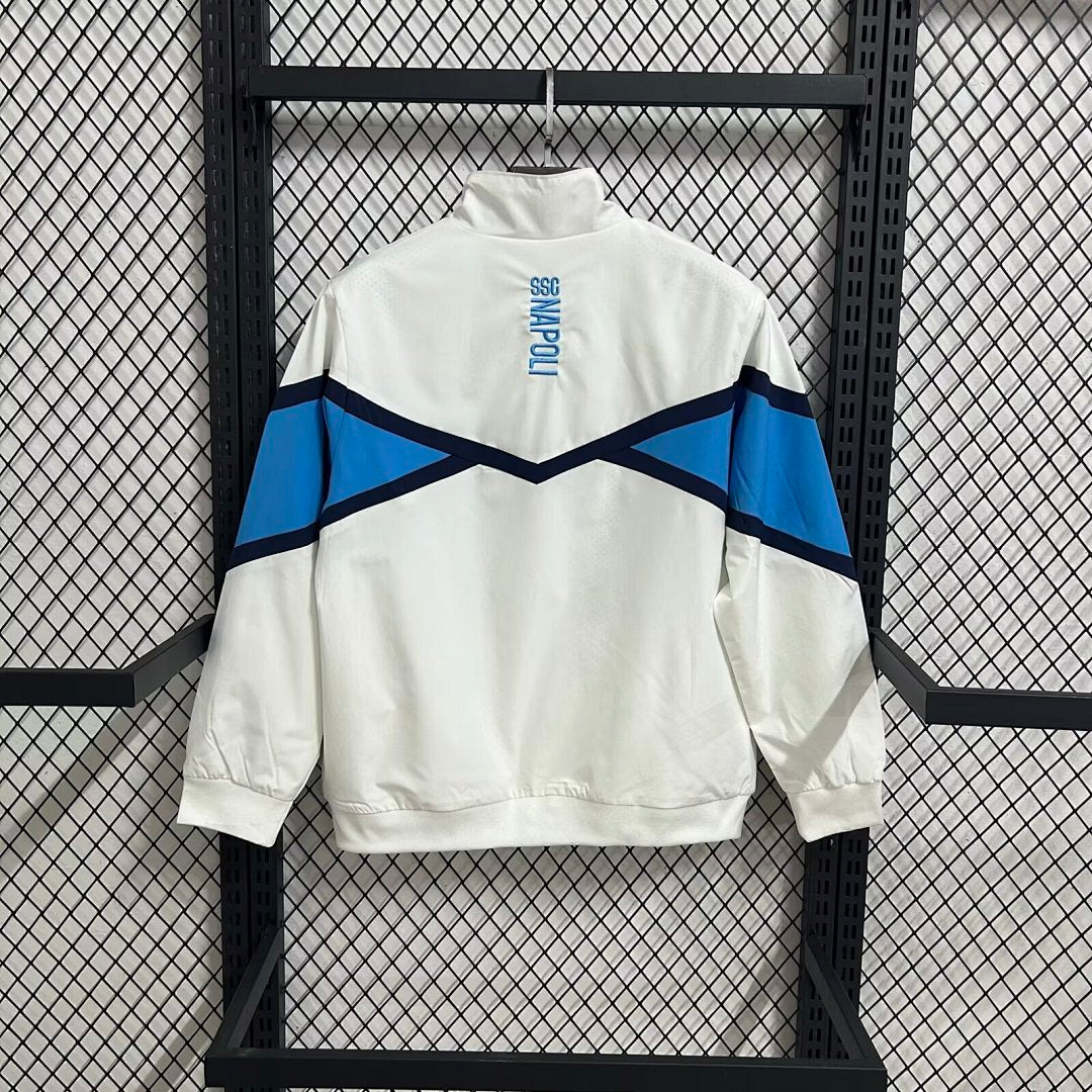 /26 Napoli White Blue Windbreaker S-3XL5