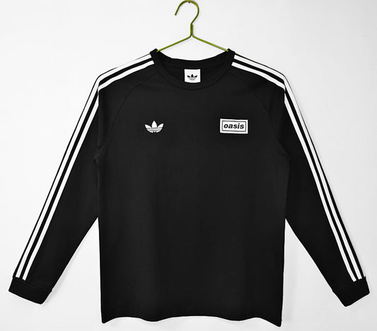 /26 Adidas x Oasis Tour Firebird Sports Hoodie Top Black S-XXL6