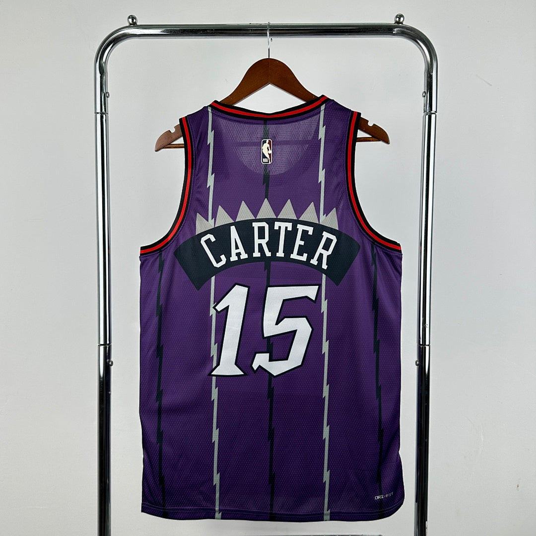 th season Raptors Retro Purple 15 # Carter S-XXL7