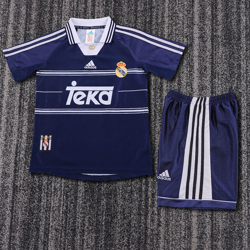 Retro Kids 1998/99 Real Madrid away&amp;Size16~287