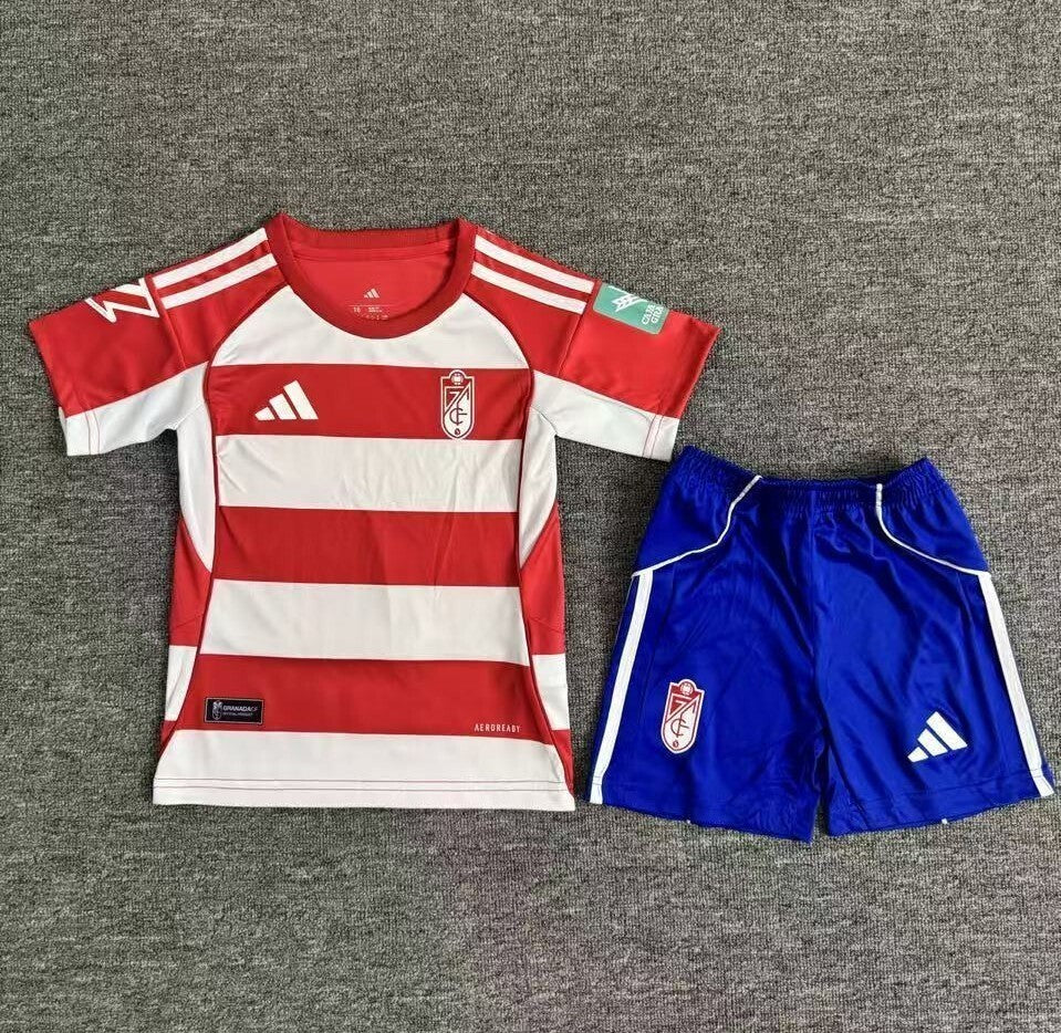 2025/26 Kids Granada Home Yupoo Soccer Jerseys&amp;Size 16-28