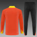 /26 Brazil Orange Half Pull Training Suit (Adults&amp;Kids)8