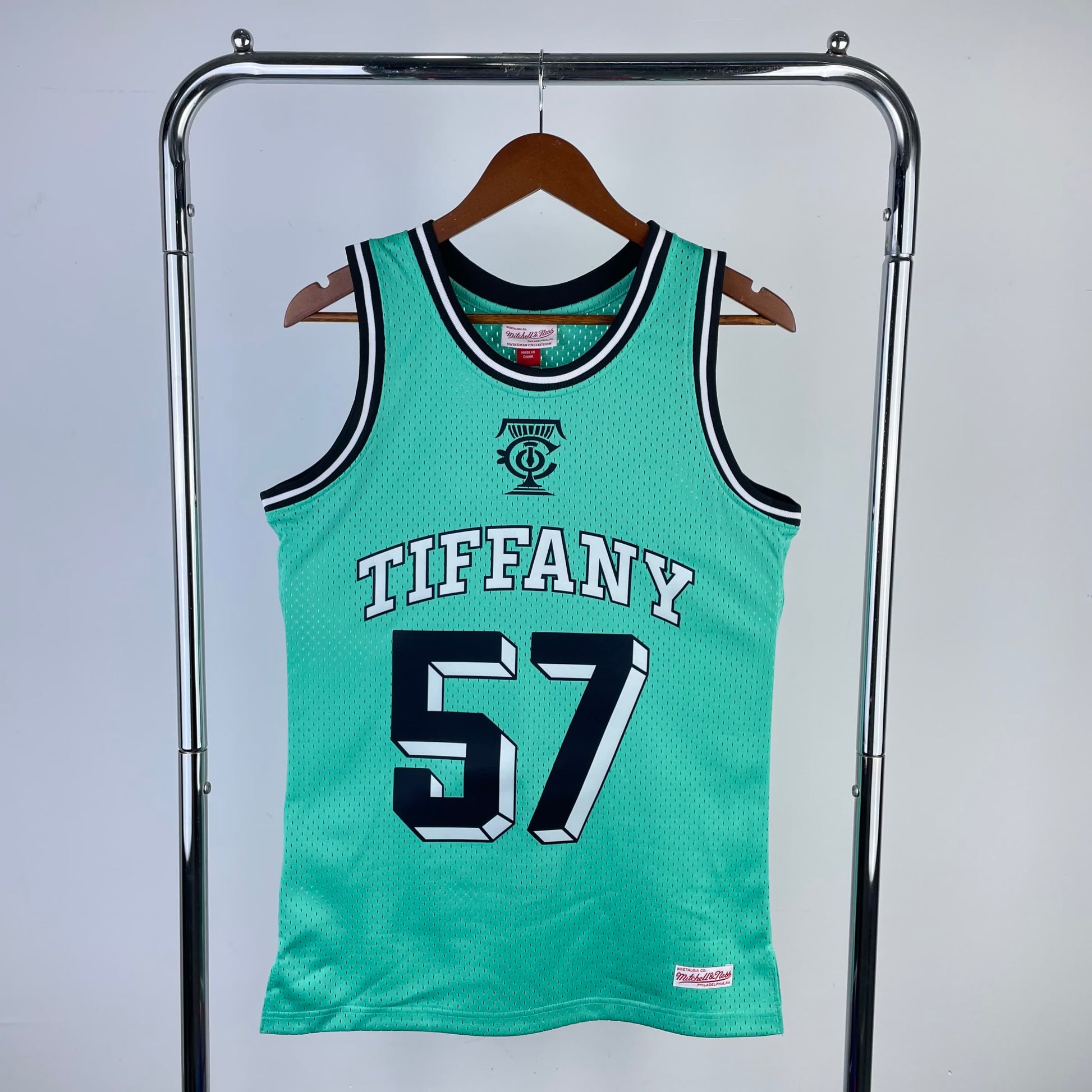 MN Heat Pressed Vintage Jersey: Tiffany x Mitchell&Ness x Spalding Joint Collection Jersey