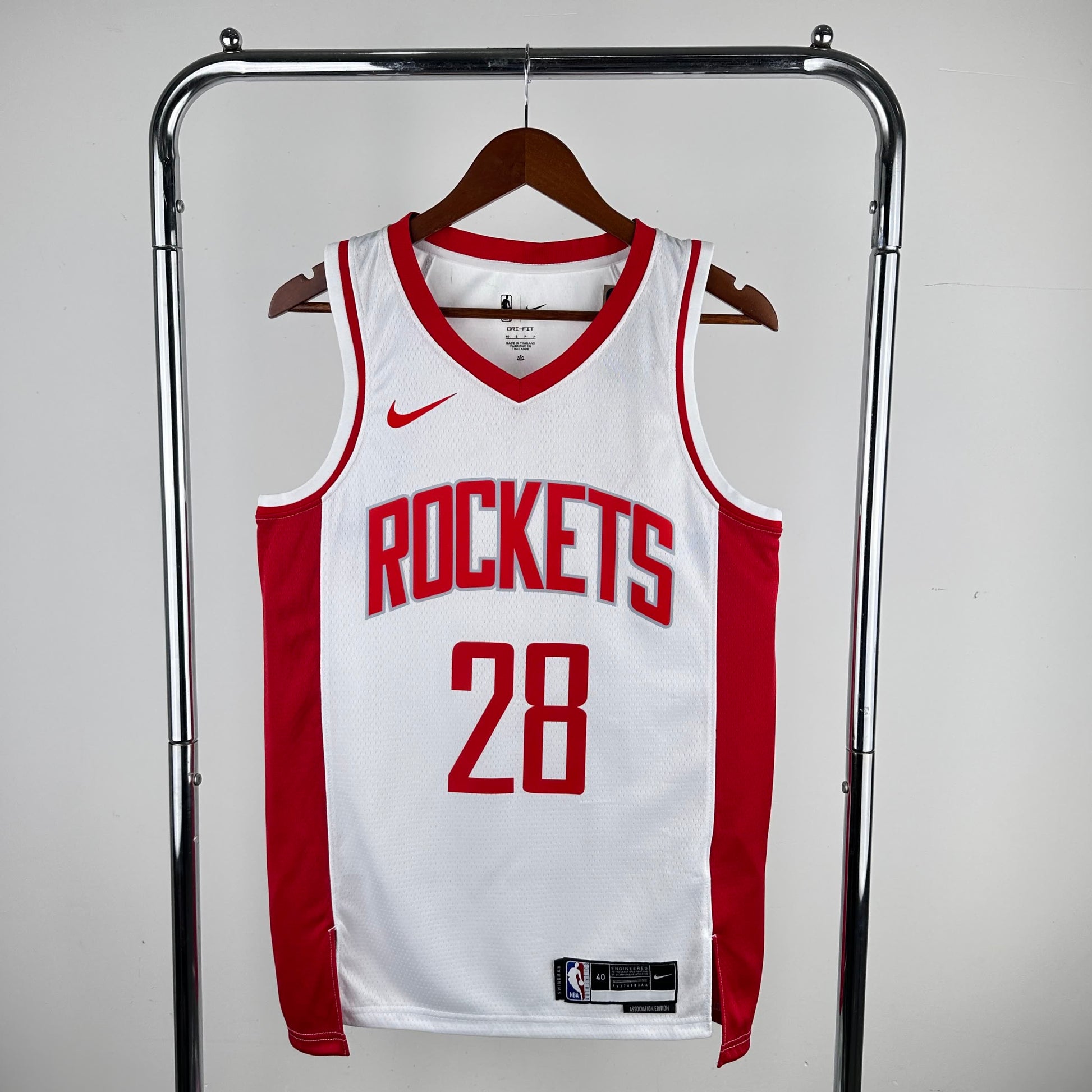 23 season Rockets home white 28 # SENGUN