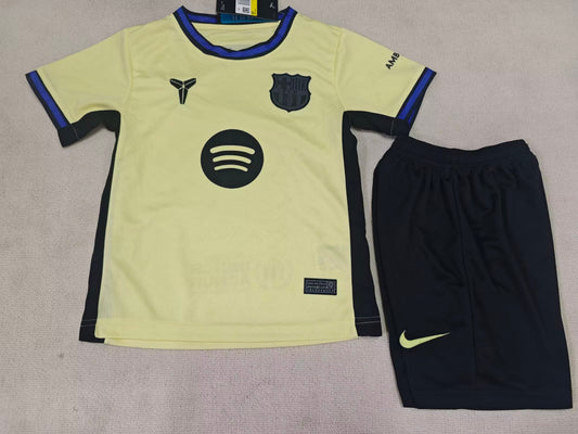 25/26 Kids Barcelona 2nd away game Size 16~28