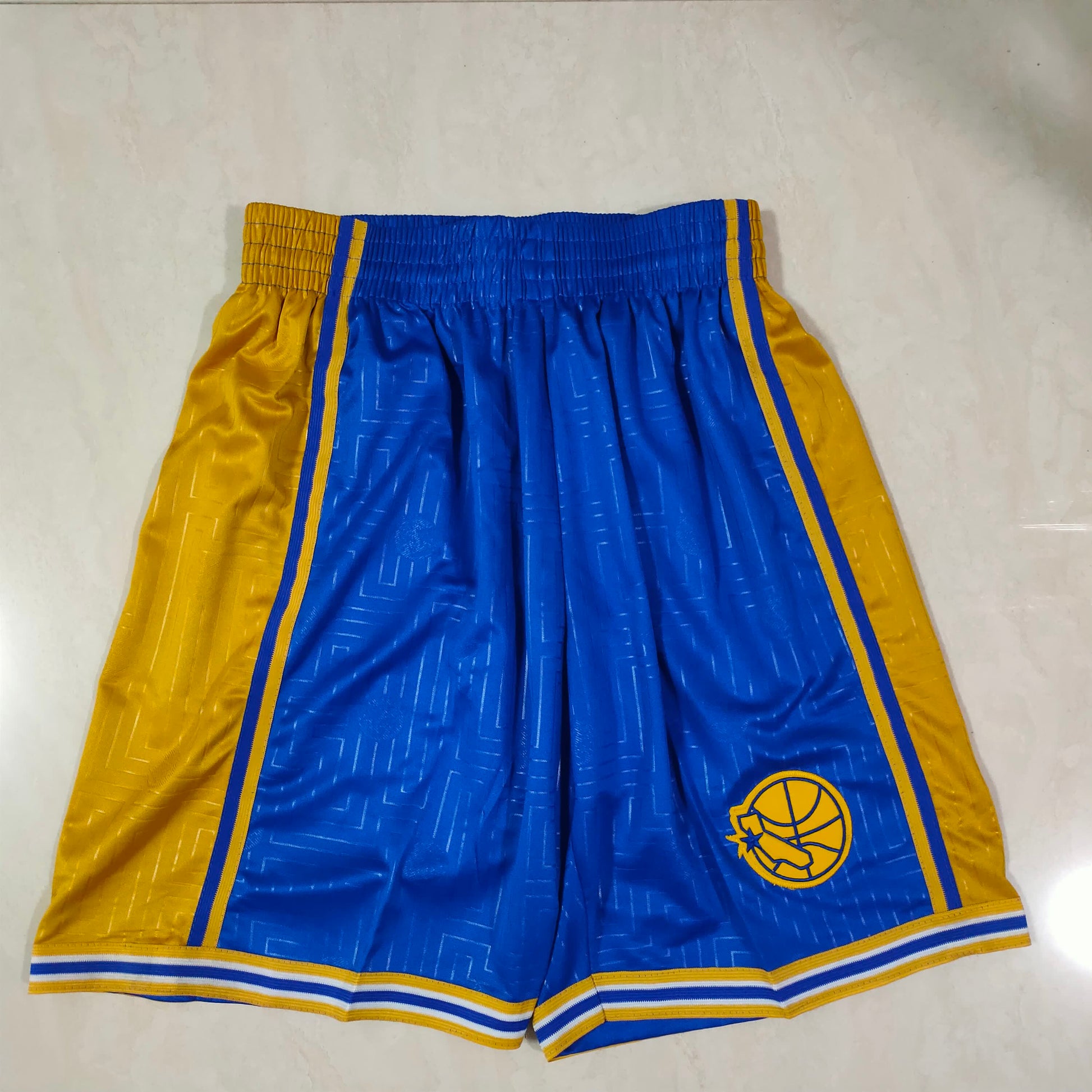 Rat Year Warriors Blue Shorts