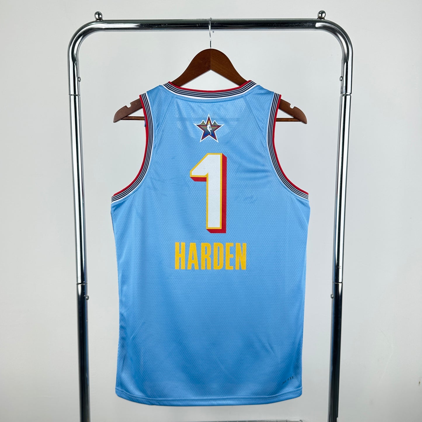2025 All Star Light Blue 1 # Harden S-XXL