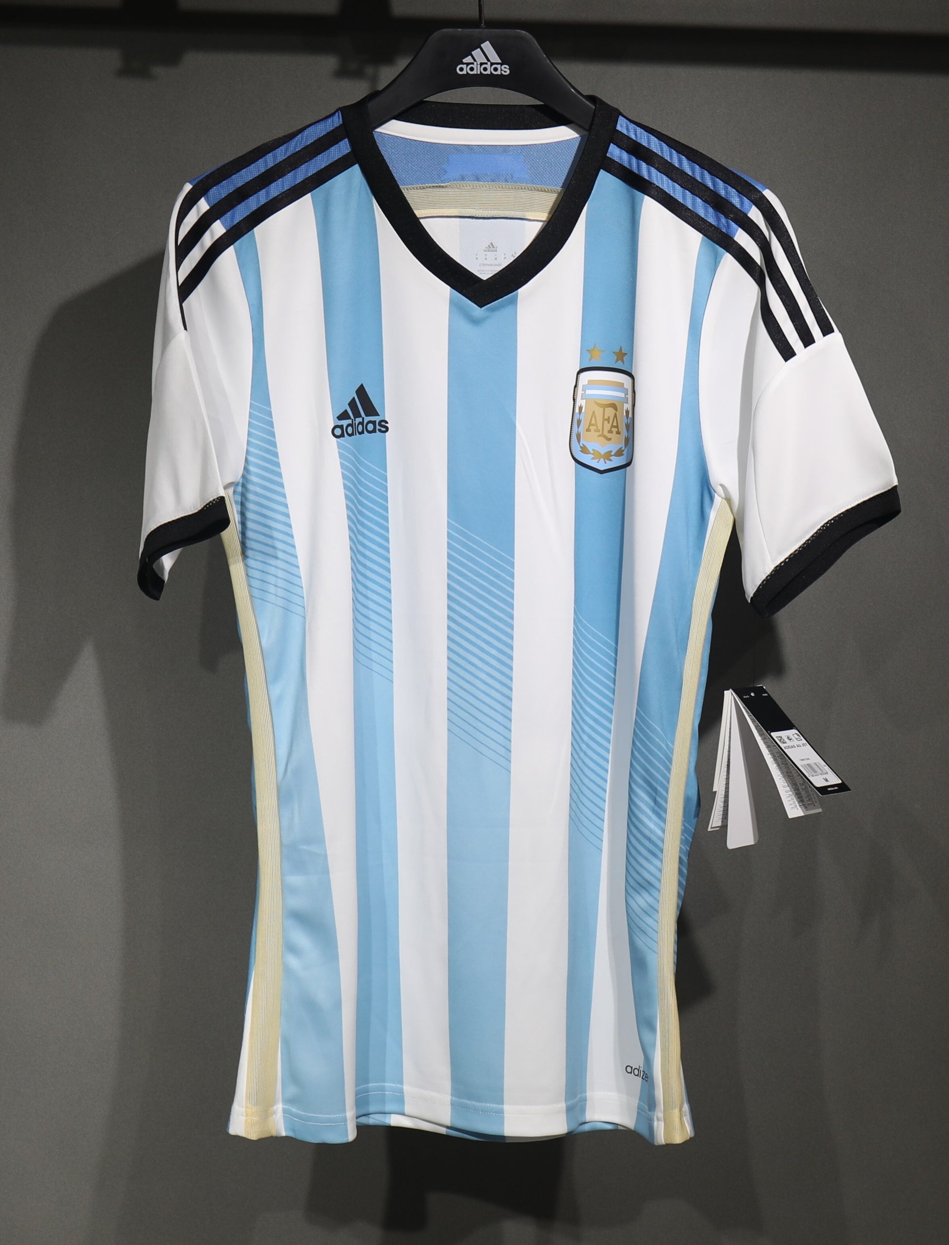 Retro 2014 World Cup Argentina home player edition S-3XL