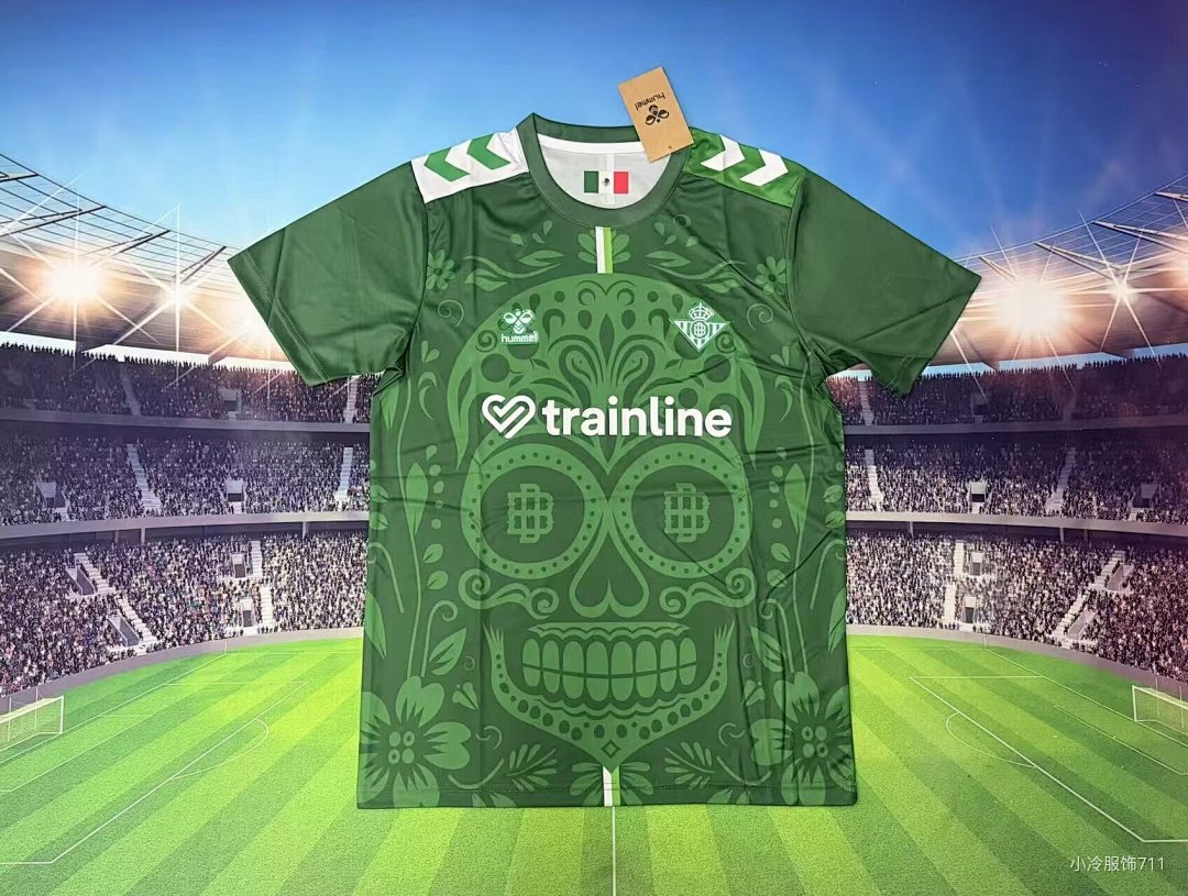/26 Betis Day of the Dead Special Edition Yupoo Soccer Jerseys S-XXL2