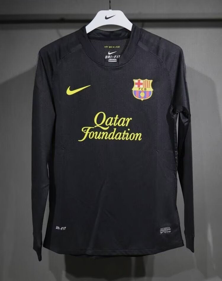 Retro 2011/12 Barcelona away Long Sleeve Player Edition S-3XL