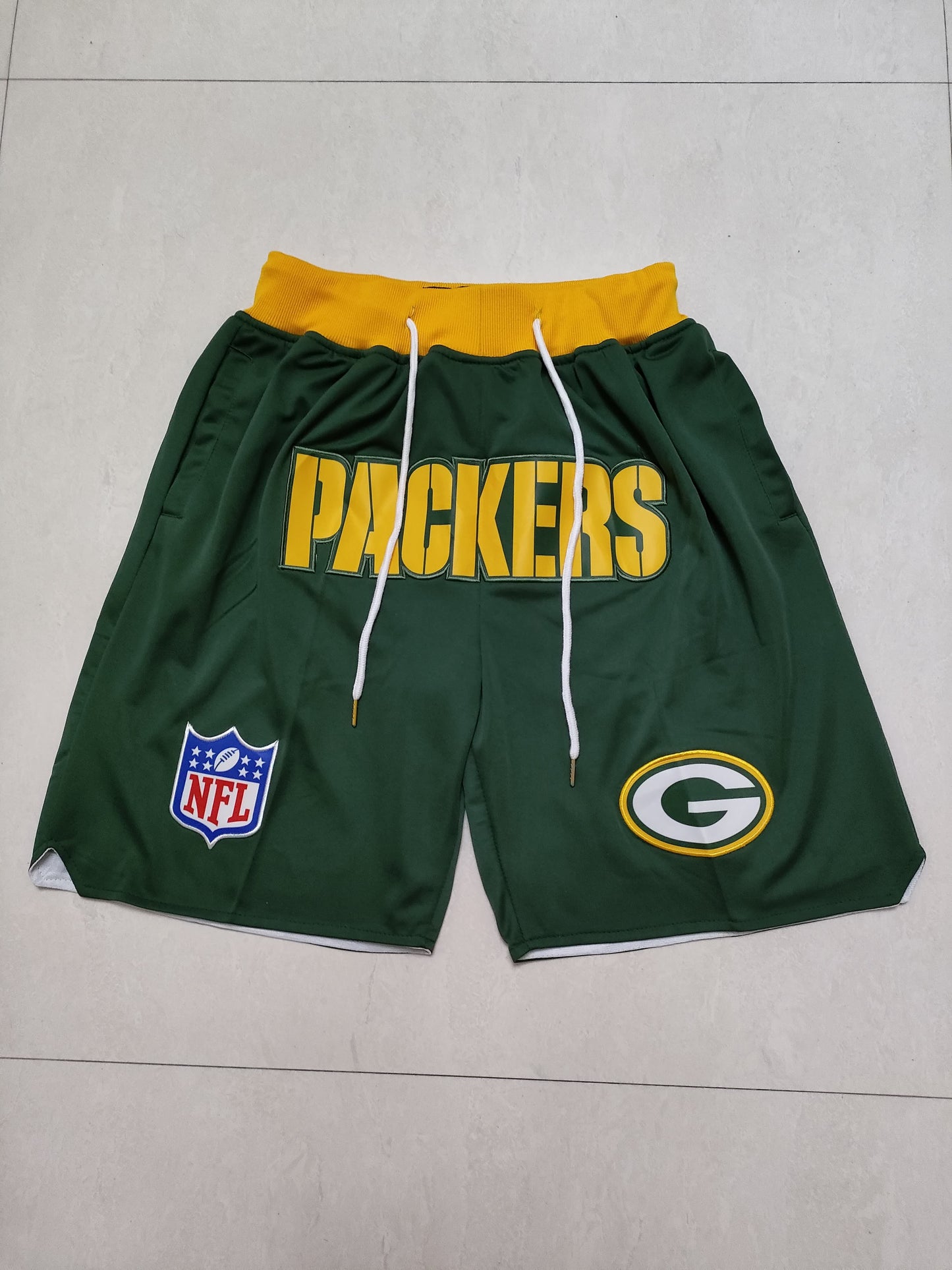 NFL Green Bay Packers Green Pocket Shorts