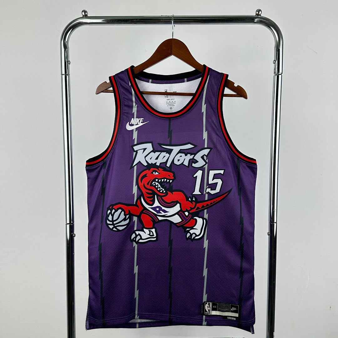 th season Raptors Retro Purple 15 # Carter S-XXL7