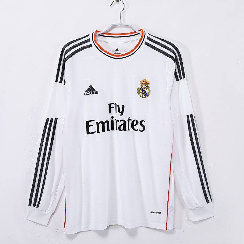 Retro 2013/14 Real Madrid home long-sleeved shirt S-XXL6