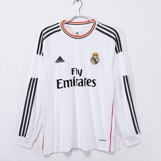 Retro 2013/14 Real Madrid home long-sleeved shirt S-XXL6