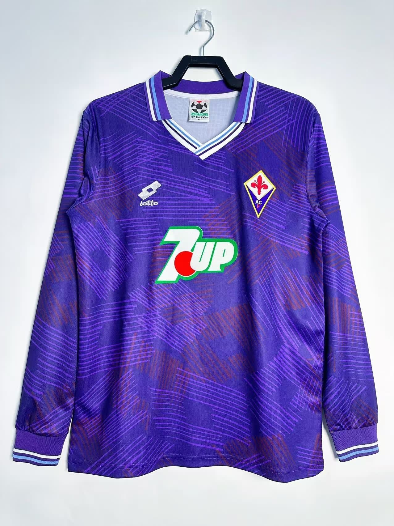 Retro 1992/93 Fiorentina home long sleeved S-XXL