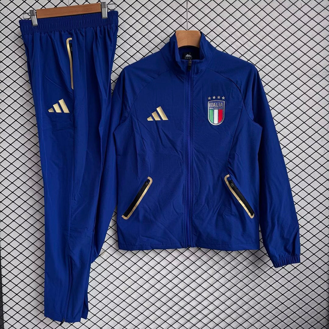 /26 Italy Blue Windbreaker Set S-XXL2