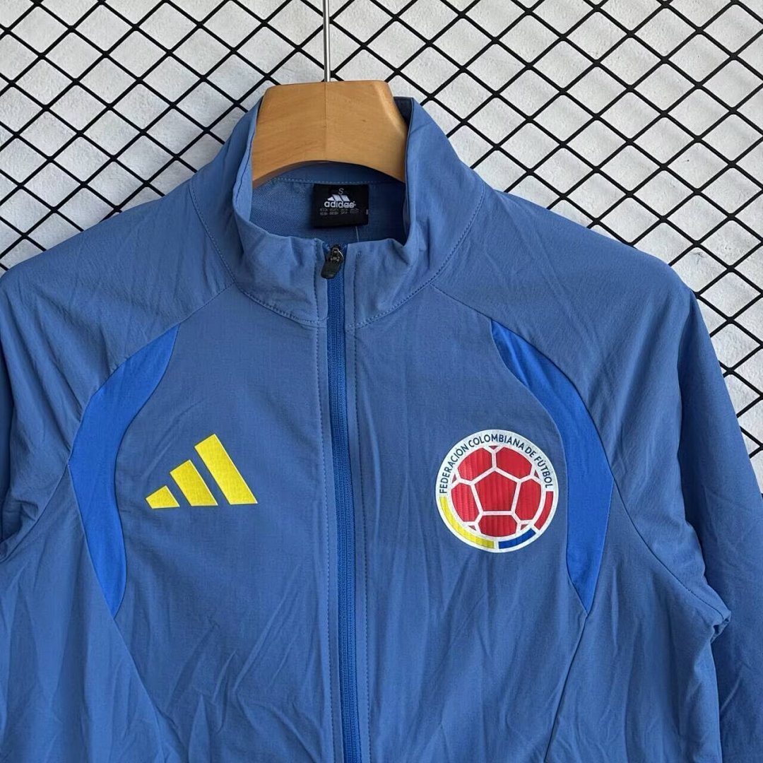 Colombia Deep Blue Windbreaker Set S-3XL5