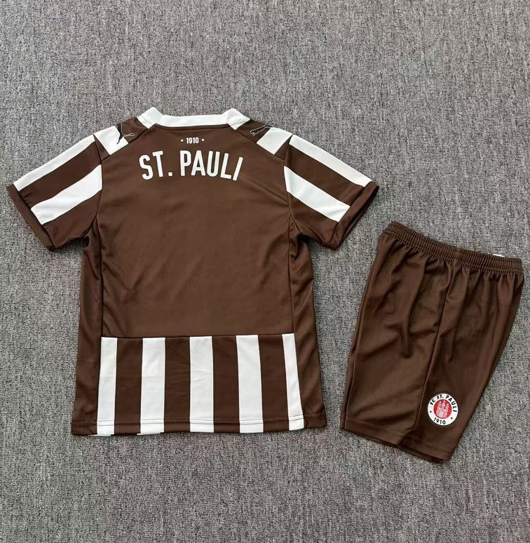 /26 Kids St. Pauli Home Jersey Yupoo Soccer Jerseys &amp; Sizes 16-283