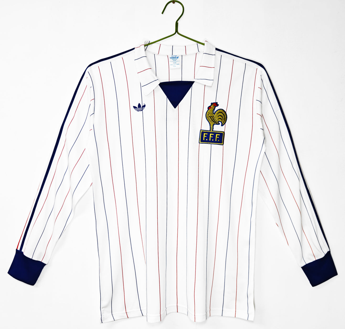 1980/82 France away long sleeved retro football jersey S-XXL