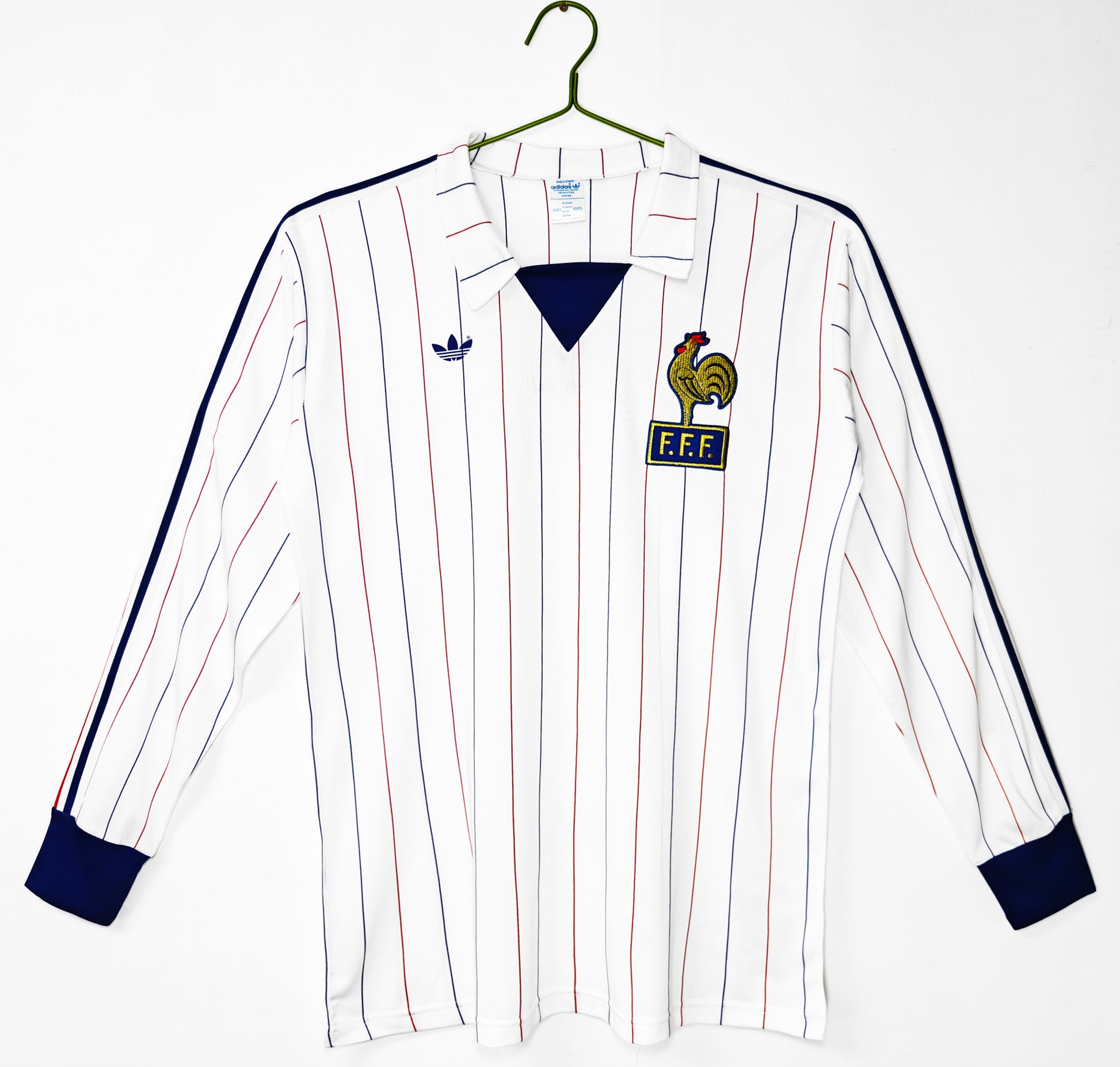 1980/82 France away long sleeved retro football jersey S-XXL