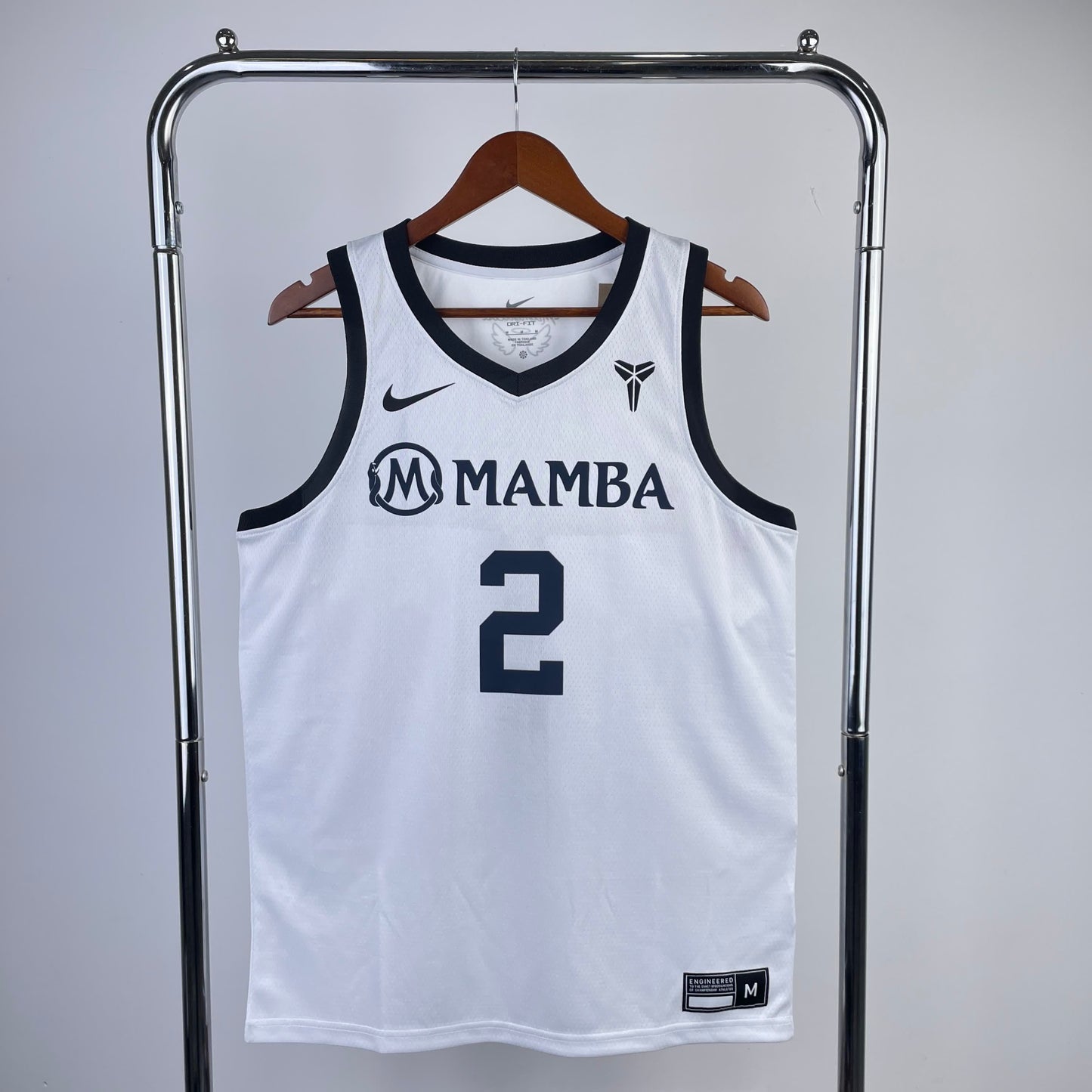 Mamba GiGi Commemorative Jersey: White No.2 GiGi