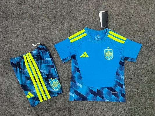/27 Kids Spain Goalkeeper Yupoo Soccer Jerseys&amp;Size 16-282