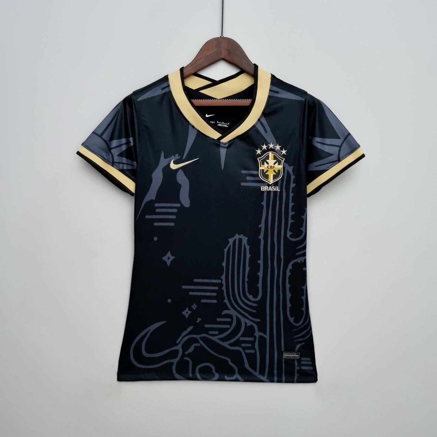 2022 Brazil women Black S-XL