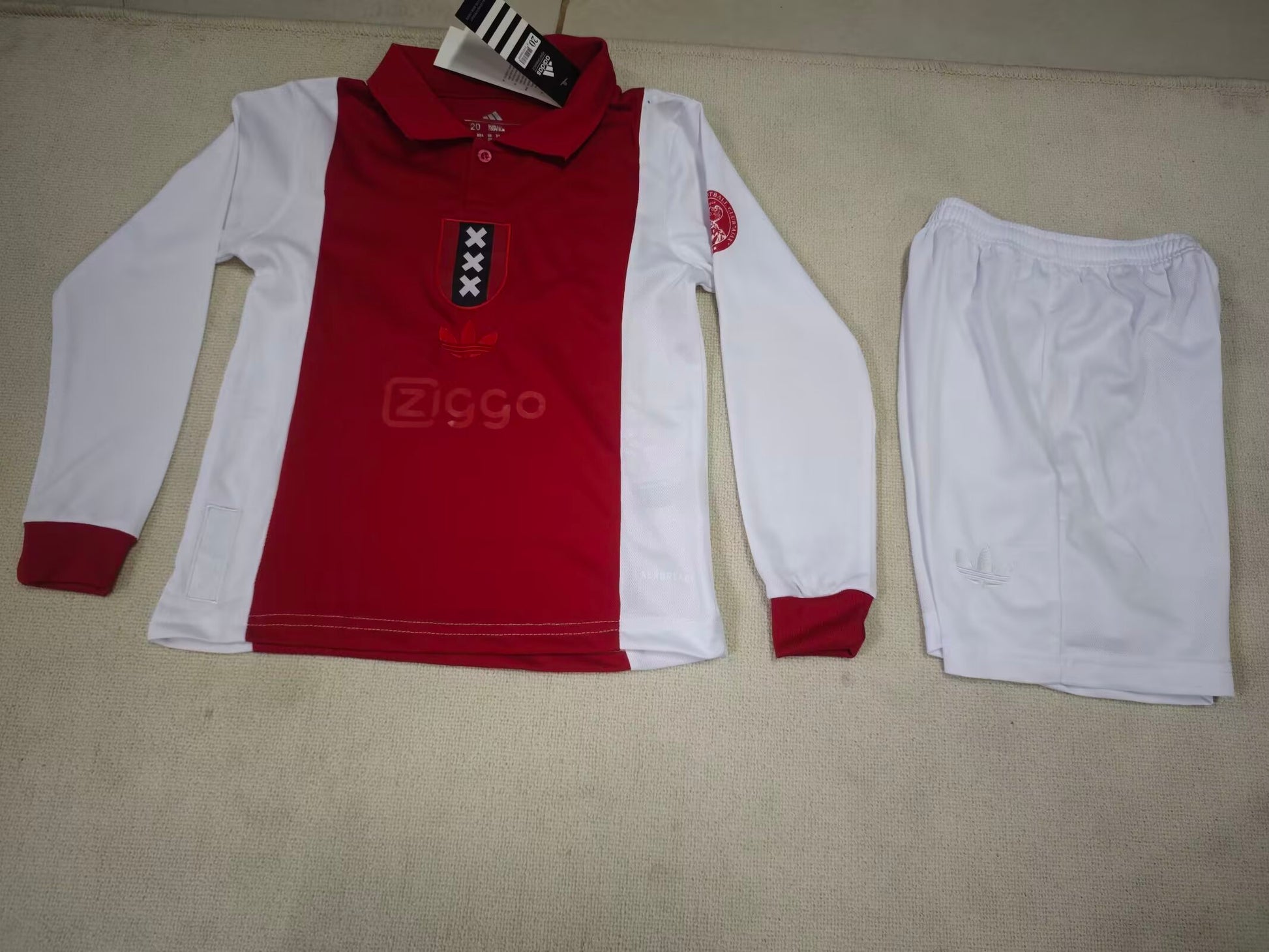 25/26 Kids Ajax 125th Anniversary Edition Long Sleeve Size 16~28