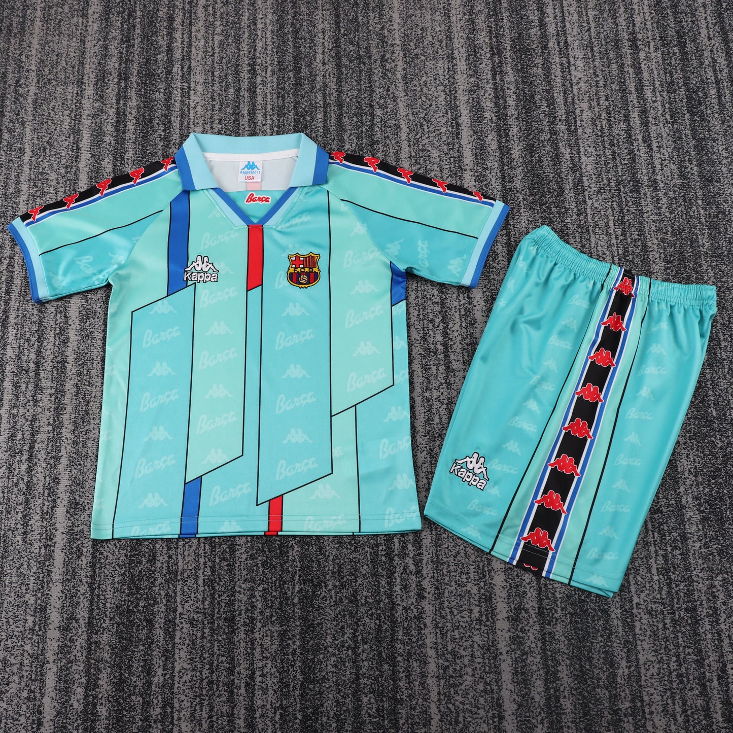 Retro Kids 1996/97 Barcelona away size: 16-28