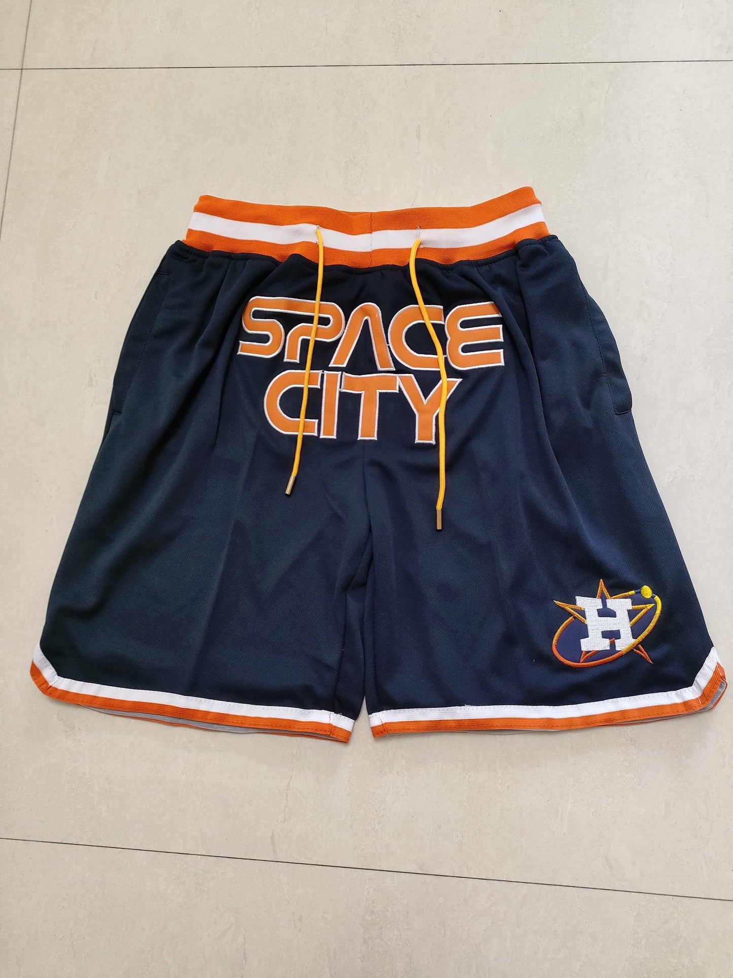 MLB Astros Blue Pocket Shorts