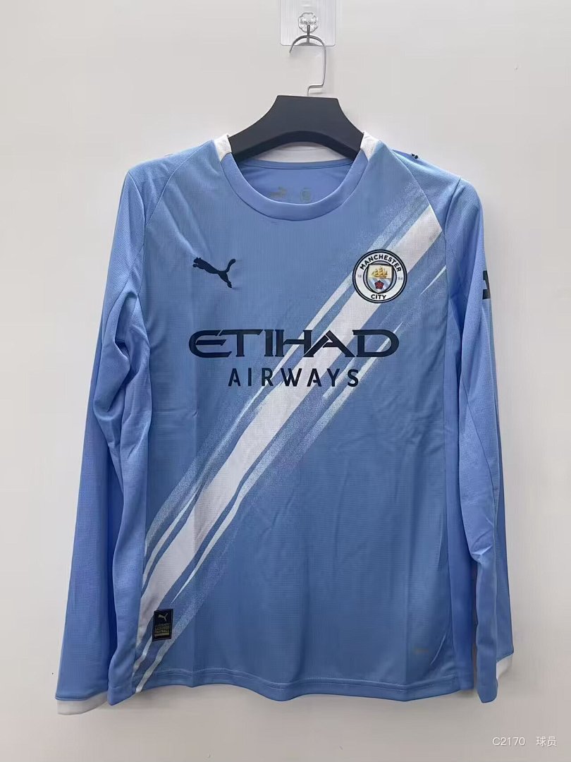 /26 Manchester City home Long sleeved S-XXL2