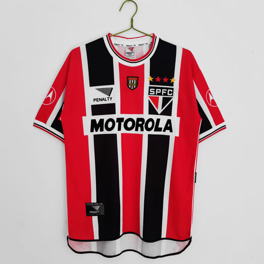 Retro 2000 Sao Paulo away football jersey S-XXL