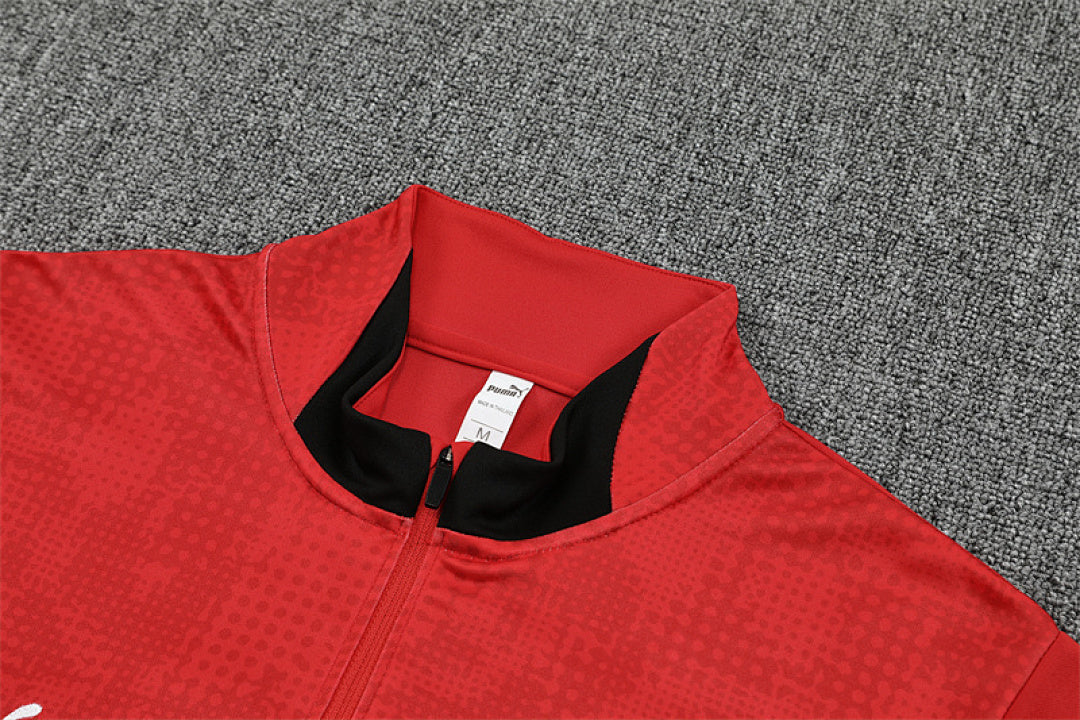 /26 AC Milan Red Half Pull Training Suit (Adults&amp;Kids)7