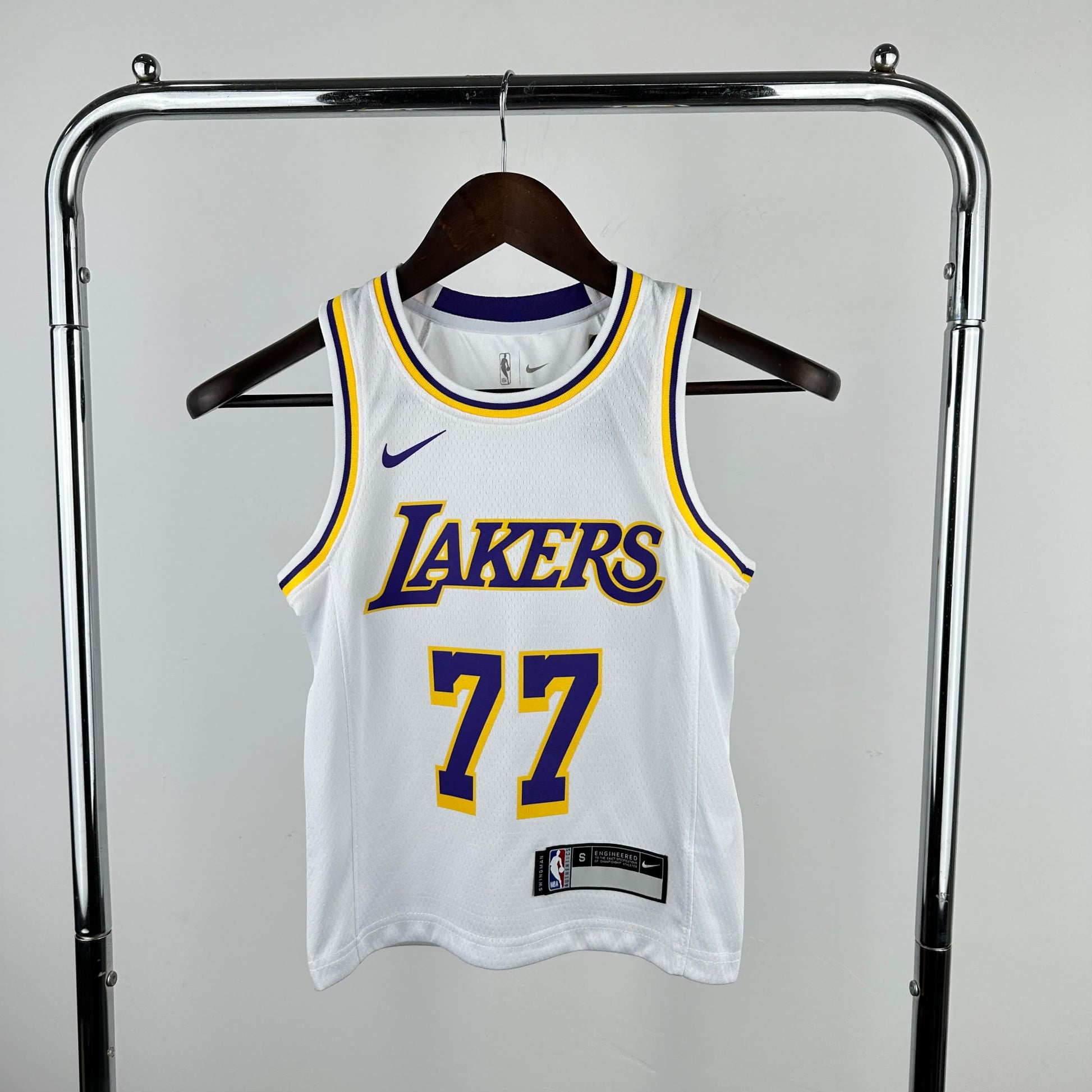 NBA Kids 23 Season Lakers White 77 # Doni S-XXL