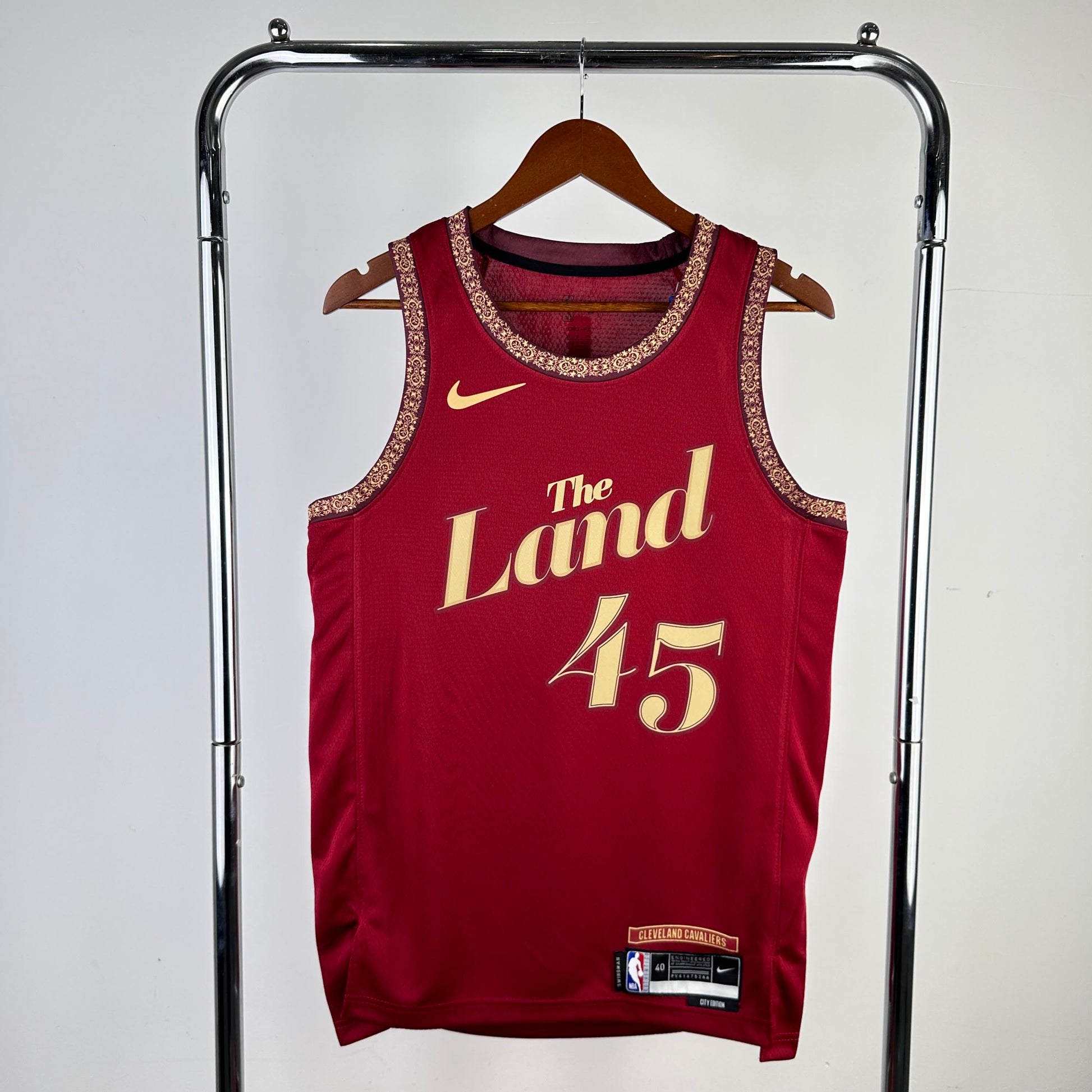 24 Season Cavaliers City Edition 45 # Mitchell