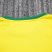 Retro Kids 1970 Brazil home yellow football shirt&amp;Size16-286