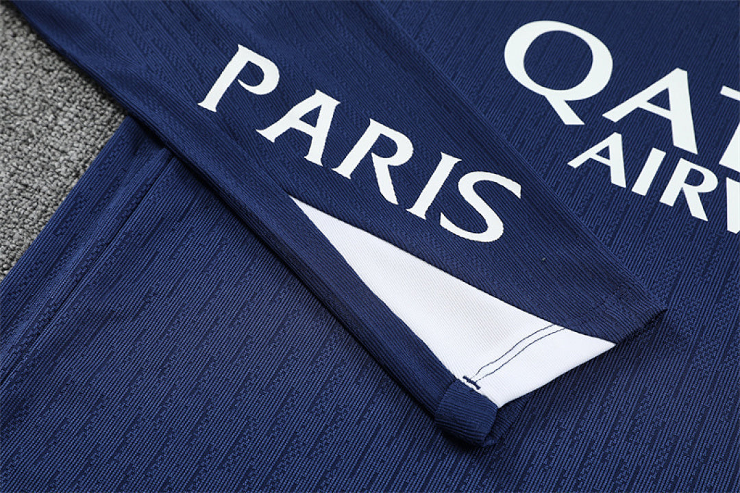 /26 Jordan PSG Royal Blue Half Pull Training Suit (Adults&amp;Kids)7