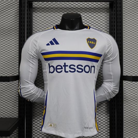 24/25 Long Sleeve Boca Away Player Edition S-XXL