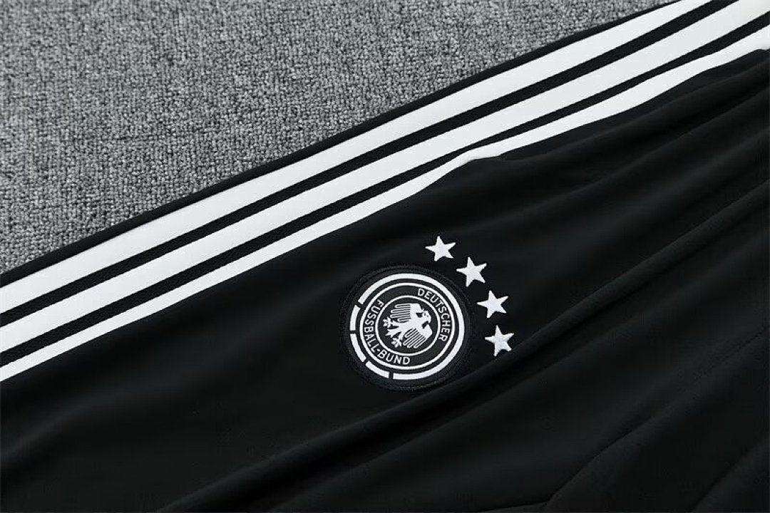 /27 Germany Black Half Pull Training Suit Yupoo Soccer Jerseys (Adults&amp;Kids)8