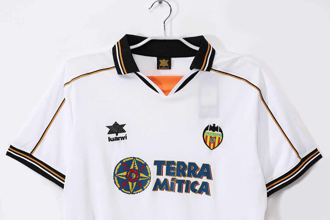 Retro 1999/00 Valencia home jersey S-XXL6