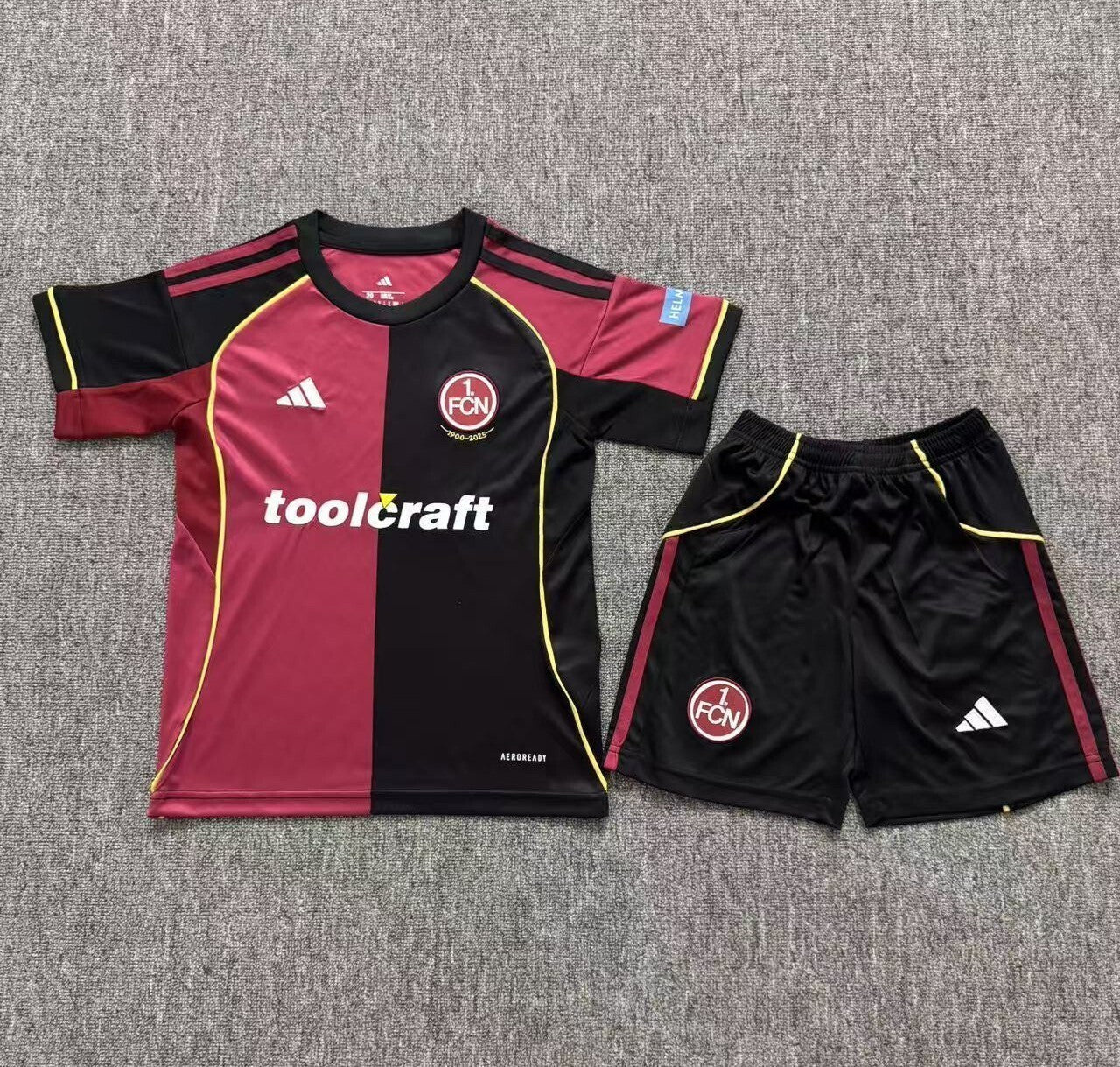 2025/26 Kids Nürnberg Home Yupoo Soccer Jerseys&amp;Size 16-28