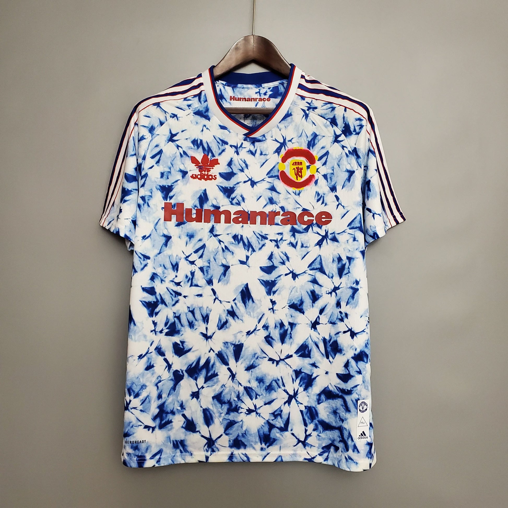 20/21 Manchester United Adidas X Human Race Camouflage Blue S-XXL